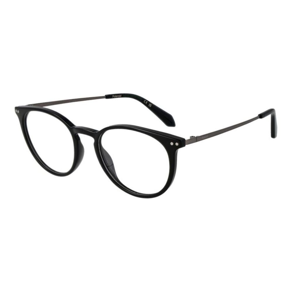 Polaroid Black Polyamide Glasses Men's (Frames)